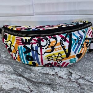Brighton Artistic Multicolor Crossbody Bag